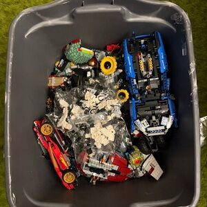 LEGO Bin Speed Champions, Star Wars Marvel, Ninjago